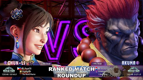 Kuya Kalbo SF6 Ranked Roundup. Chun Li Master Rank [Hori Fight Stick]
