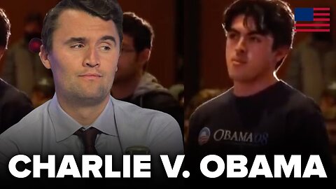 Charlie Kirk Vs. Obama Supporter