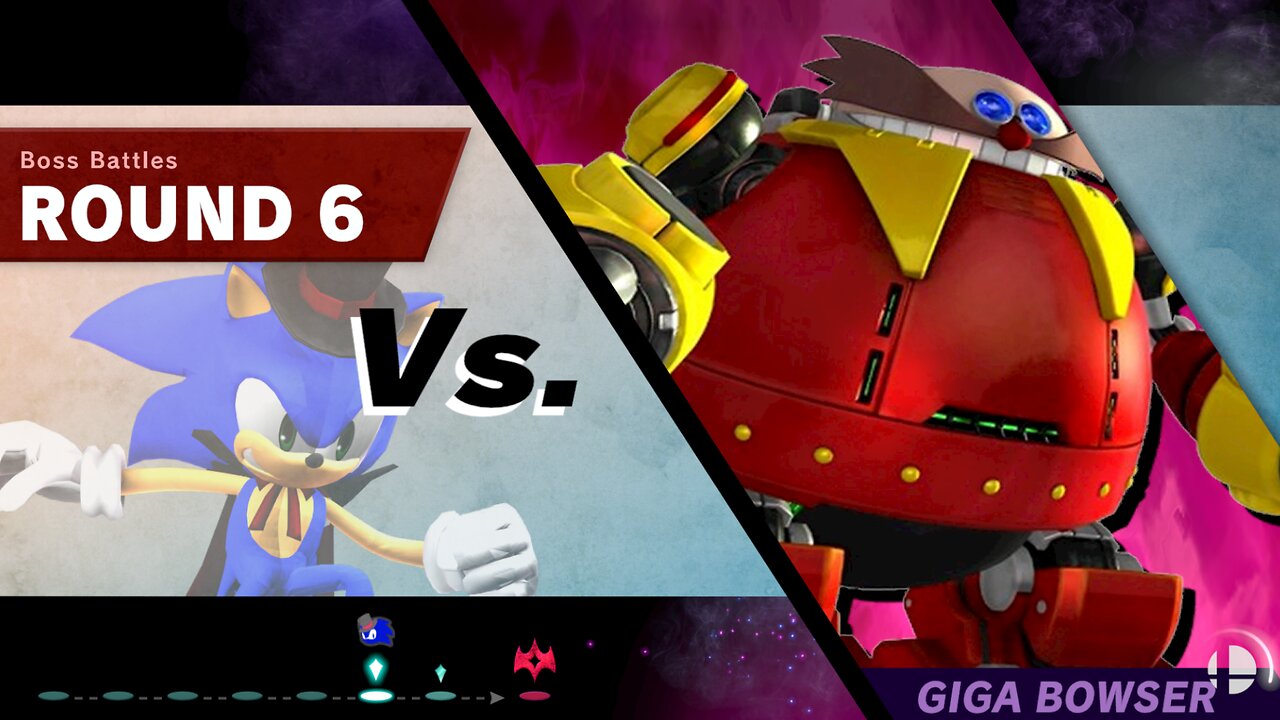 Vampire Sonic vs SSBU Boss Battles 9.9 Difficulty Quickie -By ThunderEdgeZ