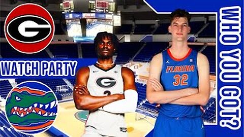 Georgia Bulldogs vs Florida Gators | Live Play by Play | Watch Party Stream | SEC CBB 1-25-2025 🏀🔥