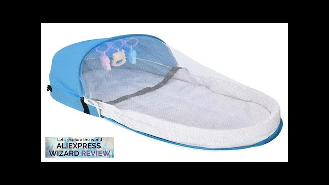 Portable Baby Bed Newborn Baby Isolation Bionic Travel Crib Convenient ...