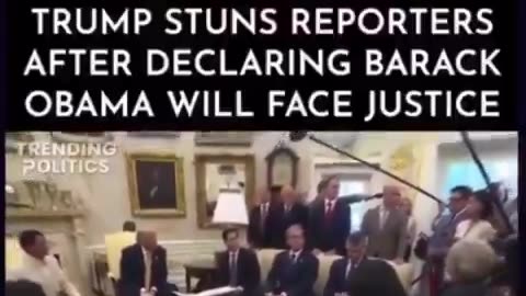 President Trump JUST ANNOUNCED that Barack Obama WILL BE CRIMINALLY PROSECUTED