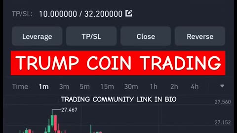 Trump Coin Trading