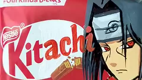 Incredible: Itachi KitKat Art #shorts #itachi