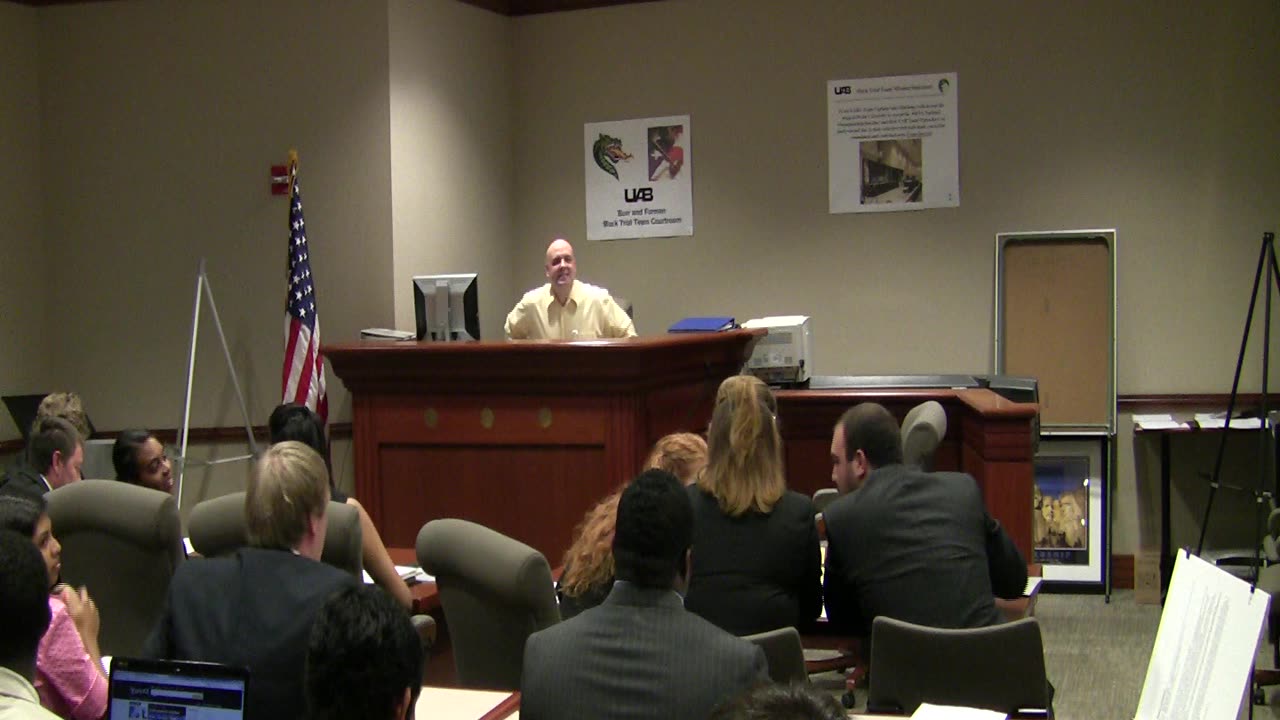 UAB First Mock Trial Practice, 2011 (Part 2 of 26)