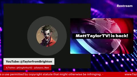 MattTaylorTV! Them v's Us... (Saturday 28 December 2024 Evening Session)