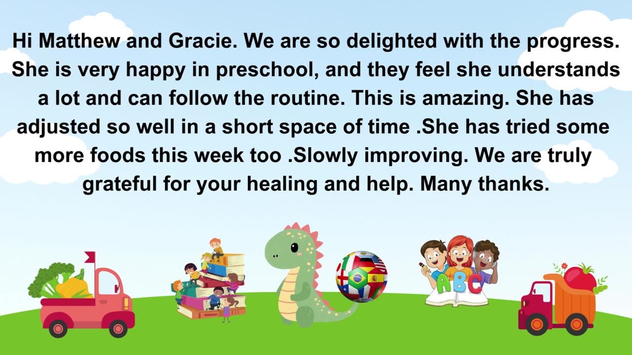 Autism & Nonverbal Healing Treatment Testimonials