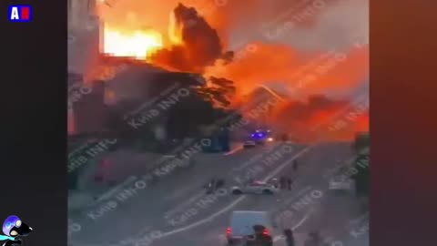 BUNKER DE L'OTAN détruit par des missiles russes