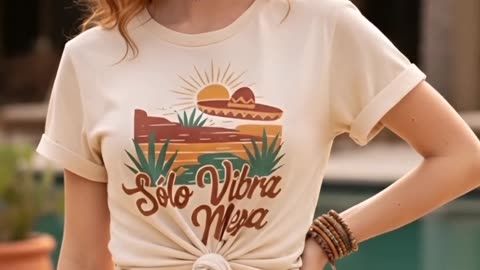 This tee is dripping in cultura vibes... have you seen the colors? #sarapedrip #latinastyle