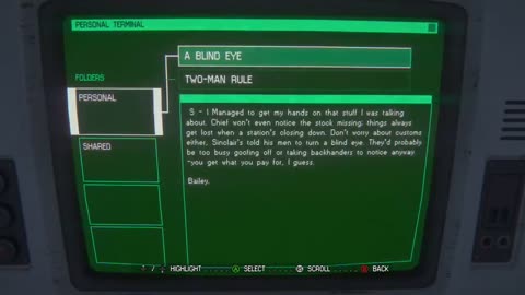 Halloween A-Thon II Day 29. Alien_ Isolation Day 1 part 2