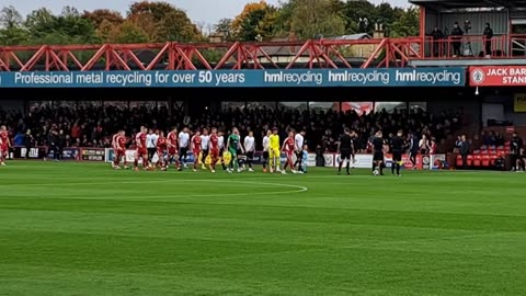 Accrington Stanley vs Derby County splendid atmosphere