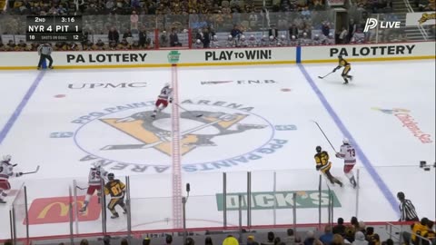 NY Rangers vs Peinguins de Pittsburg