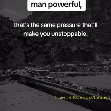 When God wants to make a man powerful