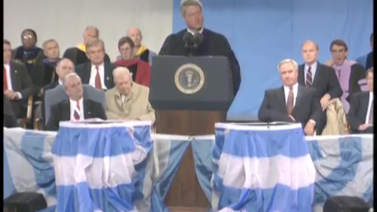 Video Recording of President William Jefferson Clinton's Rem - MT01267-MT01270 12OCT1993