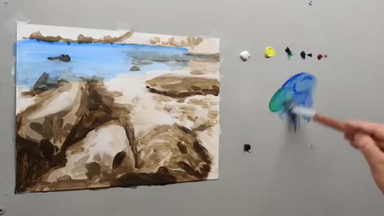 An Easy Way to Paint Water