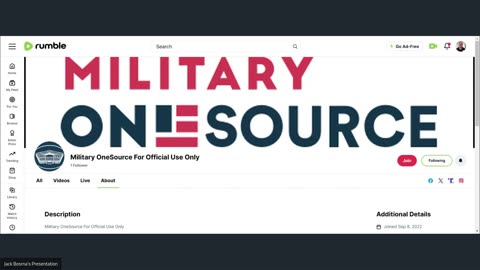 Military OneSource For Official Use Only