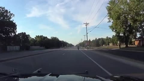 DASHCAM: Motorcycle Police Pursuit Clocked at 141 MPH