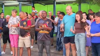 Ekapa Mine Candlelight Vigil