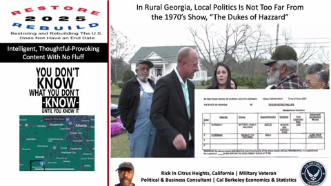 In Rural Georgia, Local Politics Is Not Too Far From the 1970’s Show, “The Dukes of Hazzard”