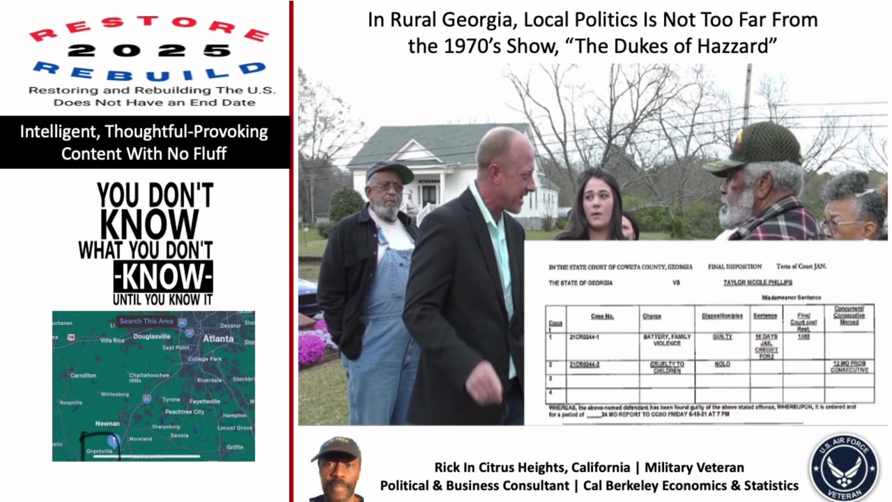 In Rural Georgia, Local Politics Is Not Too Far From the 1970’s Show, “The Dukes of Hazzard”
