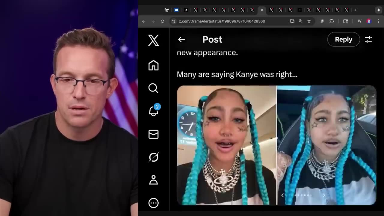 Kanye’s 12 Year-Old Daughter SHOCKS Internet With Disturbing New ‘Demonic’ Look | Kanye Goes NUCLEAR