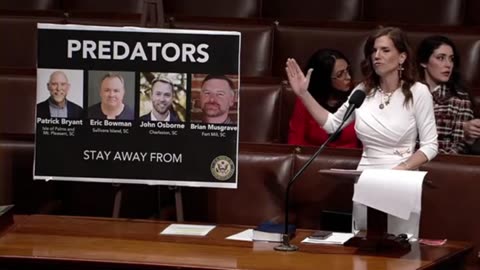 NANCY MACE - SC Representative POWERFUL "Predator Victims" Speech