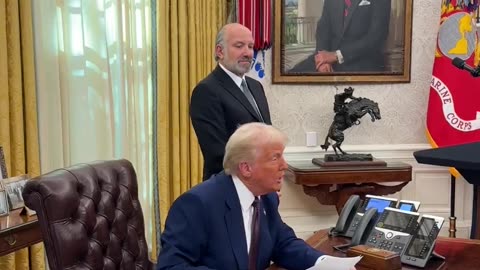 President Trump signs reciprocal tariff executive order