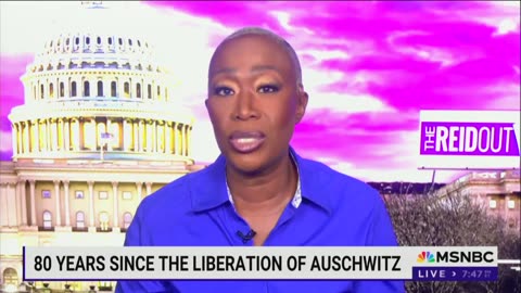 BREAKING: Racist Joy Reid is at it again, now comparing Trump to Hitler on live TV.