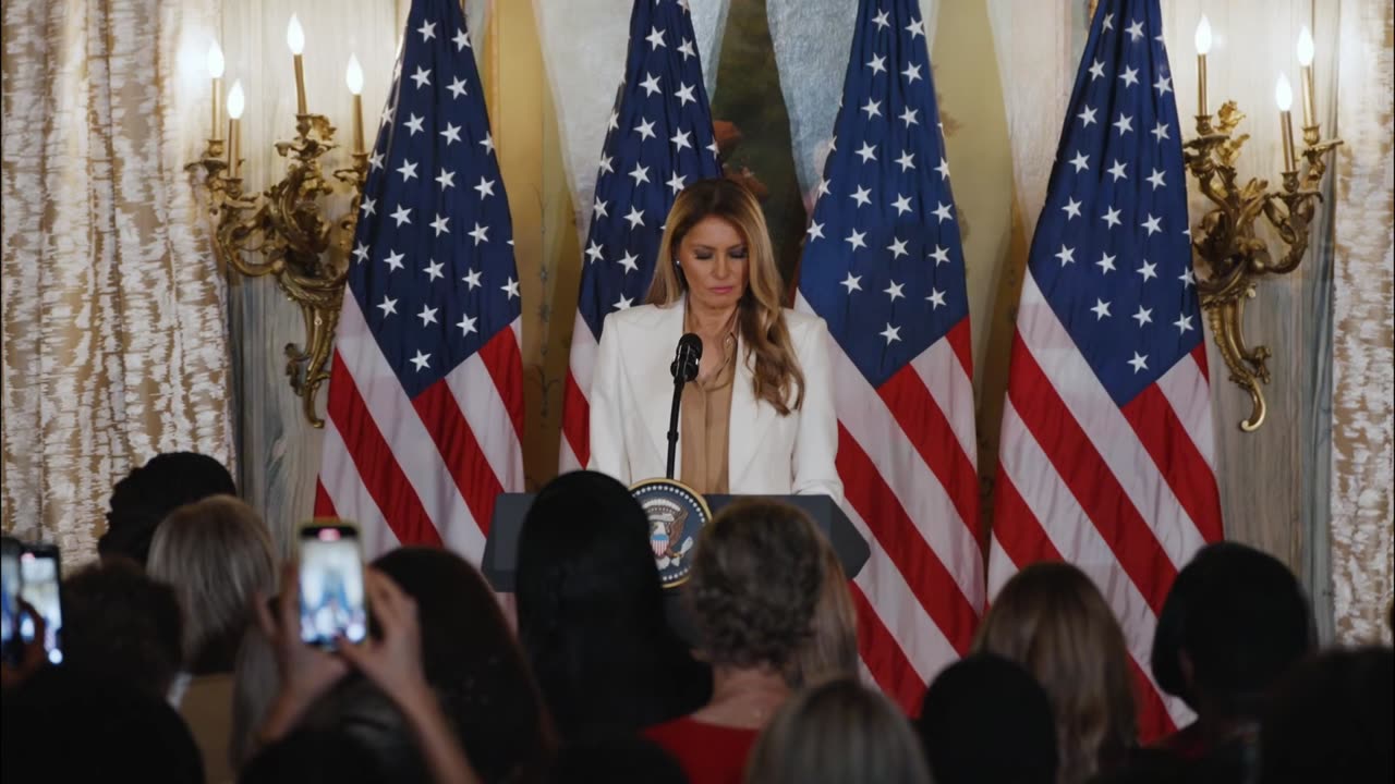 First Lady Melania Trump: We Are Advancing Technology for a Better Future