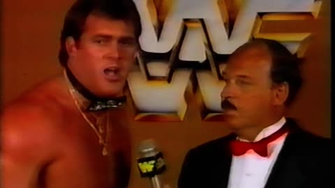 Brutus Beefcake laughing & loving it Interview-1985-07-21