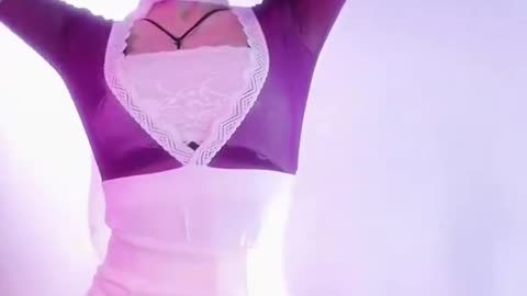 Daily Beauty EP 286 | Graceful Violet Tennis Skirt Vivacious Sway Dance