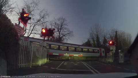 Shrewbridge Road level crossing in Nantwich