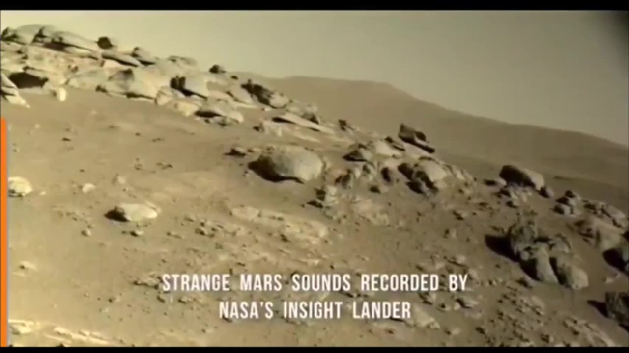 Des sons étranges enregistrés sur Mars