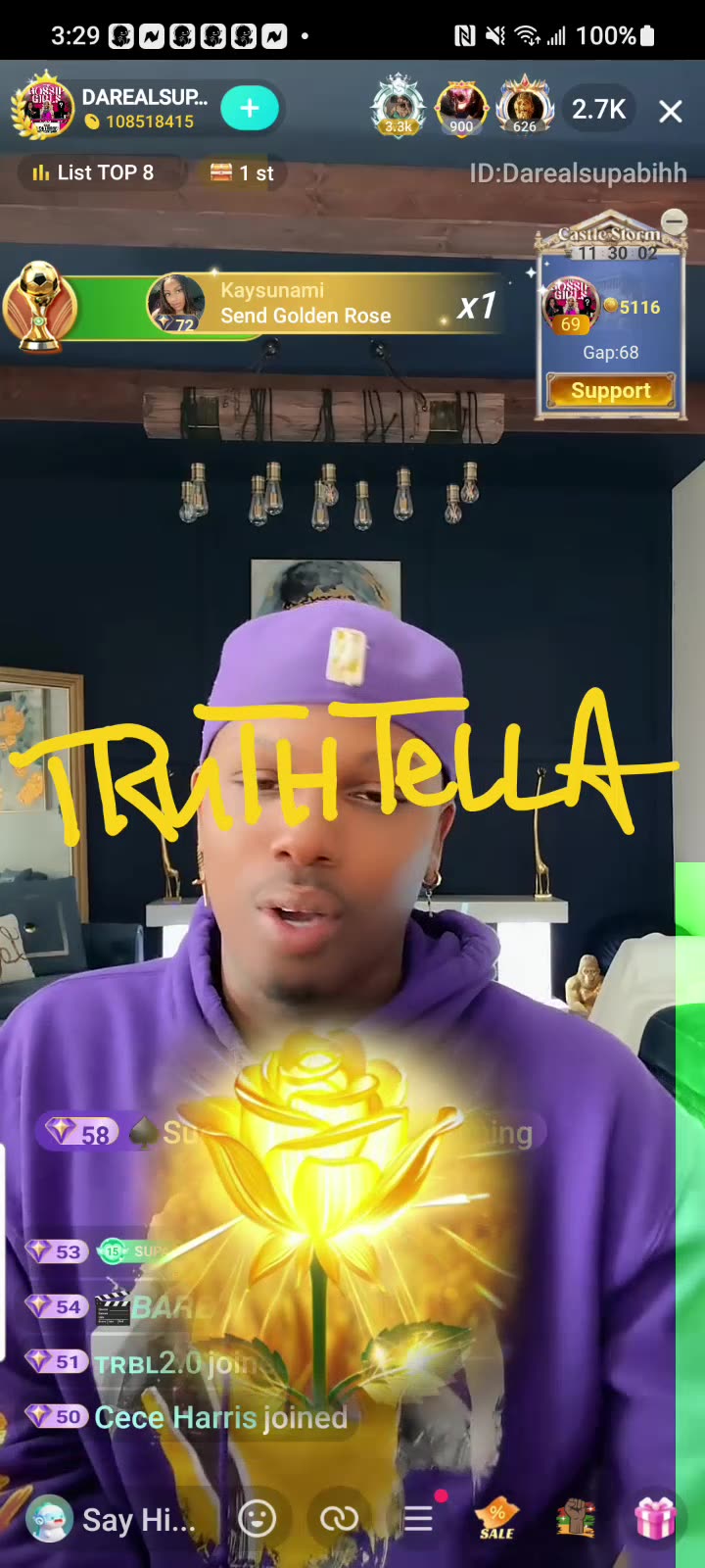 DAREALSUPABIHH SAYS BIGO EMAILED HIM ABOUT A CONTENT HOUSE 10/3/25