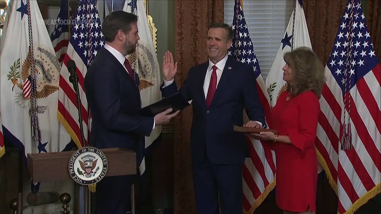 John Ratcliffe has now been officially sworn in as CIA Director by Vice President JD Vance.