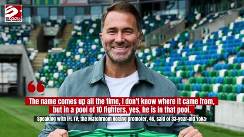 Eddie Hearn reveals three boxers that are on Anthony Joshua's hitlist