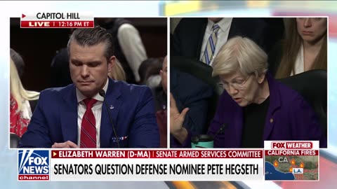 Pete Hegesth spars with Sen. Warren in HEATED exchange