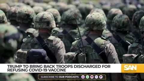 Trump reinstates military members who refused COVID vaccine