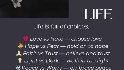 Choose Life