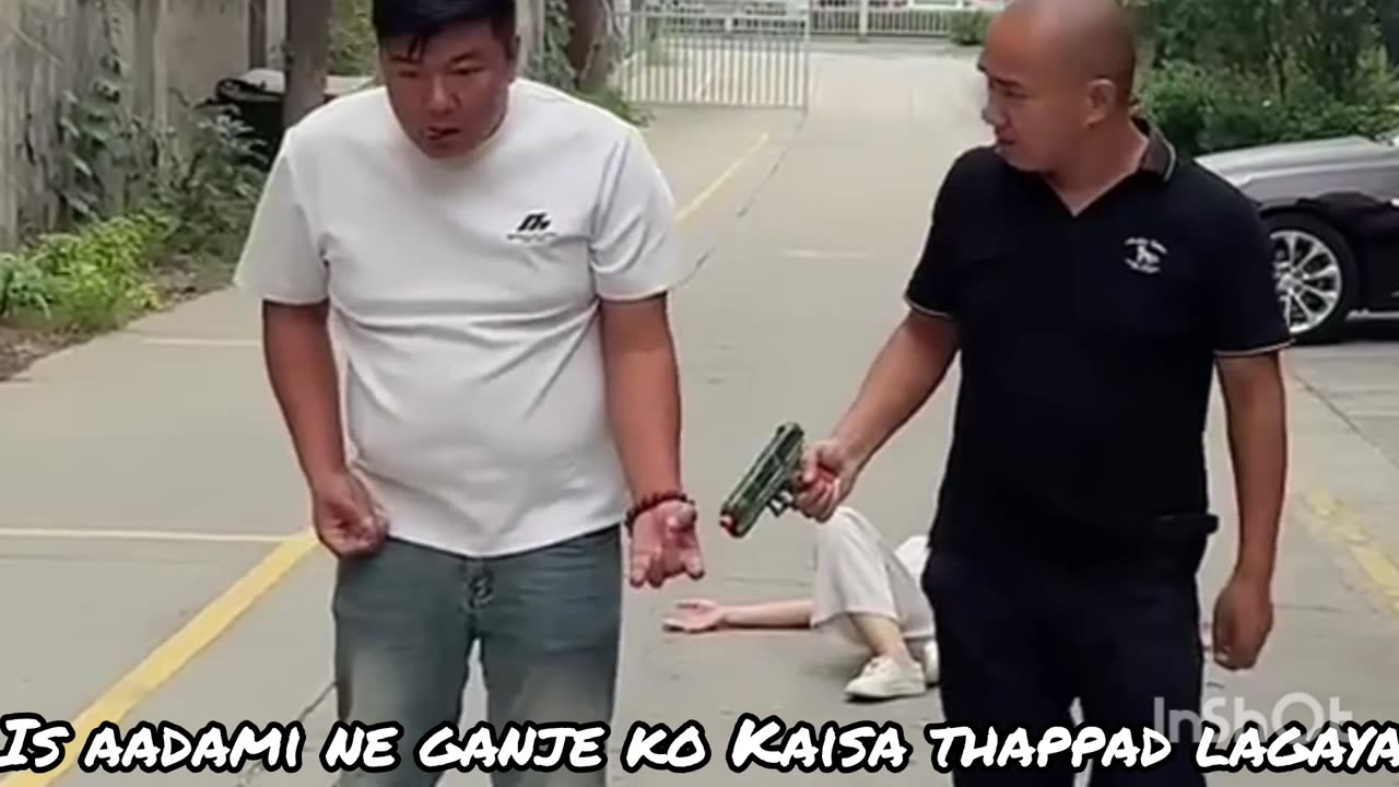 "گنجے کو تھپڑ مارنے کا انجام! 😂 | Funny Action Scene"