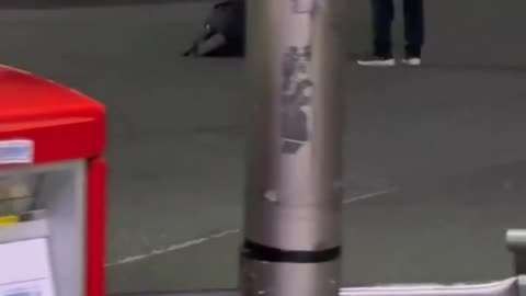 Japanese people are shocked by a Muslim man praying to Allah on a Tokyo street. May God save Japan.