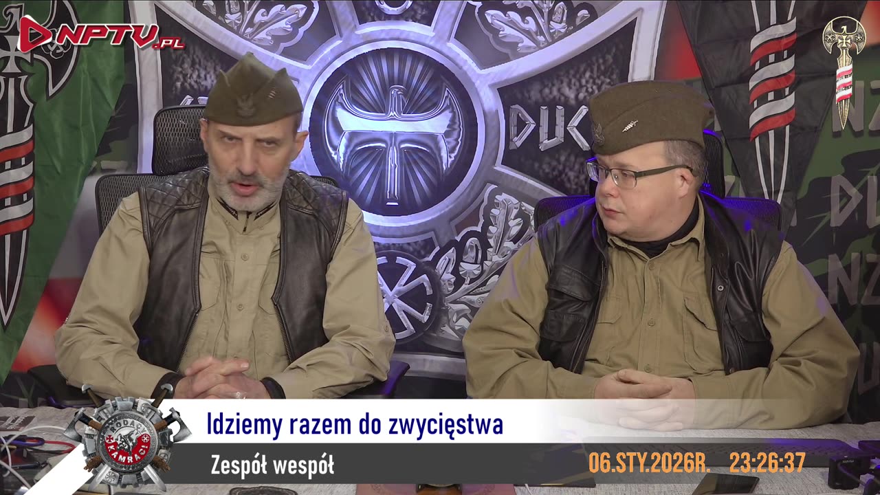 Idziemy razem do zwycięstwa. 6.1.2025r. W. Olszański, M. Osadowski Rodacy Kamraci NPTV.pl