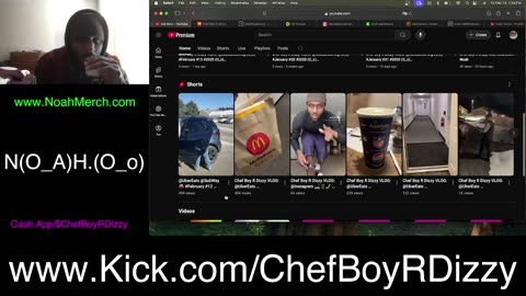 Chef Boy R Dizzy VLOG: @KickStreaming (O_o) #February #14 #2025 (O_o) www.Kick.com/ChefBoyRDizzy