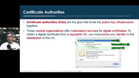 101 - Domain 3 - 36 and 37 Certificates