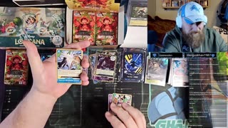 TCG Saturdays! Opening Some One Piece & Lorcana Packs! | Aqua Opens Some Packs