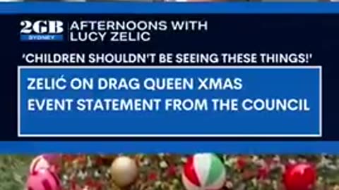 The City Council deliberately put this man in drag to dance as Mrs Santa Claus