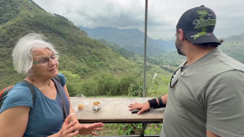 Diem Dung Chan on the Ha Giang Loop in Vietnam
