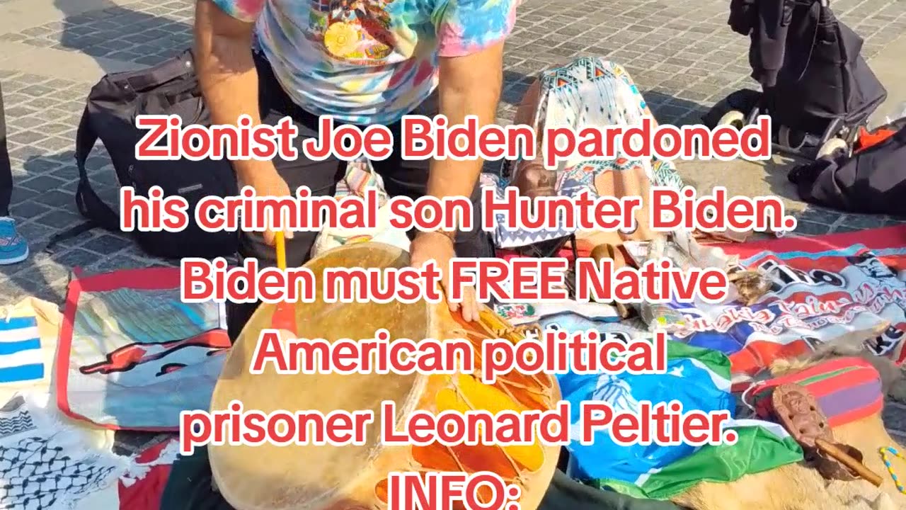 DEMAND that Joe Biden FREE Native American political prisoner Leonard Peltier NOW.