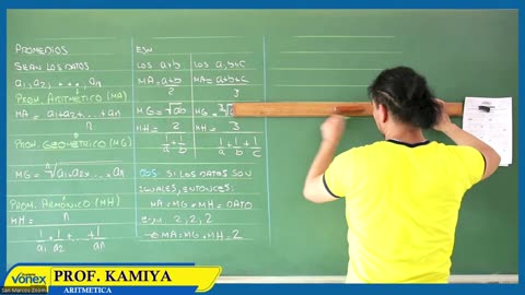 VONEX CICLO MATE 2024 | Semana 08 | Aritmética: Estadística Promedios