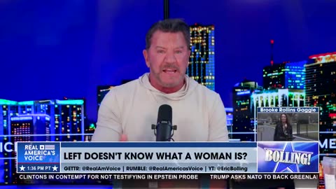 THE LEFT DOESN’T KNOW WHAT A WOMAN IS?